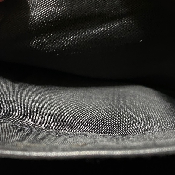 Vintage Black soft Leather wallet checkbook pouch Bag - Picture 11 of 16